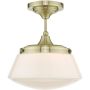 Dar Lighting CADEN CAD0175 Lampe de plafond 1x60W/E27 IP44