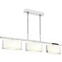 Endon CLEF CLEF-BAR-3CH Lampe de plafond 3x33W/G9 IP20