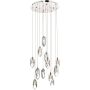 Dar Lighting CRYSTAL CRY1250 Suspension lumineuse 12x2W/G4/LED