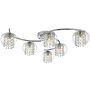 Dar Lighting ELMA ELM6450 Lampe de plafond 6x40W/G9