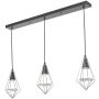 Dar Lighting GIANNI GIA0350 Suspension lumineuse 3x50W/GU10/LED