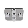 Italux MARCEL HD-4011N-05-9051D CH Plafonnier 5x5W/LED