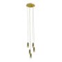 Italux MENTIN HD443N-05-8144 NN BB Suspension lumineuse 5x5W/LED