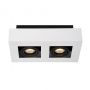 Italux CASEMIRO IT8001S2-WH/BK Spot en saillie 2x50W/GU10