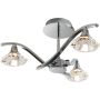 Endon LANGELLA LANGELLA-3CH Lampe de plafond 3x33W/G9 IP20