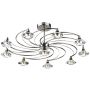 Dar Lighting LUTHER LUT2367 Lampe de plafond 10x40W/G9
