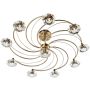 Dar Lighting LUTHER LUT2375 Lampe de plafond 10x40W/G9