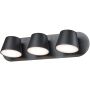 Italux KUOLA MB1350-3-BK Applique murale 1x18W/LED 3000K 640LM IP20