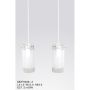 Italux BLEND MDF9489/2 Suspension lumineuse 2x60W/E27
