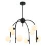 Italux CELINE MDM-3800/8 BK+W Lustre 8x25W/G9 IP20
