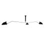 Italux DAVIS MDE610-3 Lampe de plafond 3x60W/E27 IP20