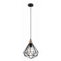 Italux MAELLE MDM-2591/1S BK Suspension lumineuse 1x60W/E27