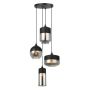 Italux MOLINA MDM-4364/4 BK+SG Suspension lumineuse 4x40W/E27