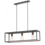 Italux SIGALO MD-BR4367-D3 GR Suspension lumineuse 3x60W/E27