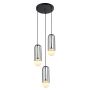 Italux SIMON MDM-3938/3 BK Suspension lumineuse 1x25W/G9 IP20
