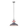 Italux TEMPER MDM-2986/1 GR Suspension lumineuse 1x60W/E27