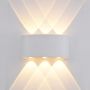 Italux ORTELO OWL-451-3-WH Applique murale 6x6W/LED 3000K 550LM IP54