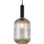 Italux ANTIOLA PND-5588-1L-BK+AMB Suspension lumineuse 1x40W/E27 IP20