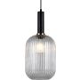 Italux ANTIOLA PND-5588-1L-BK+CL Suspension lumineuse 1x40W/E27 IP20