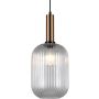 Italux ANTIOLA PND-5588-1L-BRO+CL Suspension lumineuse 1x40W/E27 IP20