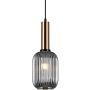 Italux ANTIOLA PND-5588-1M-BRO+SG Suspension lumineuse 1x40W/E27 IP20