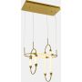 Italux DEGAL PND-43612-3 Suspension lumineuse 6x58,3W/LED 3000K 4671LM IP20