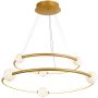 Italux LOZANNA PND-20112035-2A-GD Suspension lumineuse 6+2x86W/LED 3000K 4600LM IP20