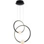 Italux LOZANNA PND-20112035-2B-BL Suspension lumineuse 2+2x44,8W/LED 3000K 2420LM IP20