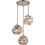 Italux PALERMO PND-2424-3S-GD Suspension lumineuse 3x40W/E27 IP20