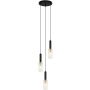 Italux PEROLA PND-43363-3 BK+BR Suspension lumineuse 3x40W/E14 IP20