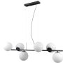 Italux RADDI PND-5510-6-BK Suspension lumineuse 6x5W/G9 IP20