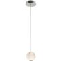 Italux ROSARIO PND-12220121-1A-CR Suspension lumineuse 1x4,2W/LED 3200K 280LM IP20