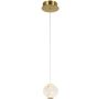 Italux ROSARIO PND-12220121-1A-GD Suspension lumineuse 1x4,2W/LED 3200K 280LM IP20