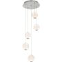 Italux ROSARIO PND-12220121-5A-CR Suspension lumineuse 5x21W/LED 3200K 1400LM IP20