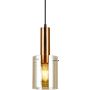 Italux SARDO PND-5581-1-BRO+AMB Suspension lumineuse 1x40W/E27 IP20