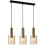 Italux SARDO RAIN PND-5581-3-BRO+RNAMB Suspension lumineuse 3x40W/E27 IP20
