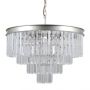 Italux VERDES PND-44372-8A-SLVR-BRW Suspension lumineuse 8x40W/E14 IP20