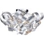Dar Lighting RAWLEY RAW0450 Lampe de plafond 4x25W/G9 IP20