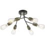 Dar Lighting REMY REM0654 Lampe de plafond 6x60W/E27