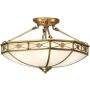 Endon BANNERMAN SN04P50 Lampe de plafond 4x60W/E27