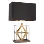 Cosmolight QUITO T01939BK AU Lampe de table 1x40W/E27