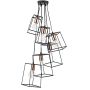 Dar Lighting TOWER TOW0622 Suspension lumineuse 6x40W/E27