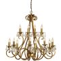 Endon OKSANA UL1P12B Lustre 12x40W/E14