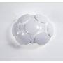 Italux SANTINA WHITE W0317-01A-T5E0 Applique murale 1x26W/E27