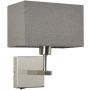 Italux NORTE WL-1122-1-A-SN-RC-GR Applique murale 1x60W/E27 IP20