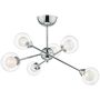 Dar Lighting ZEKE ZEK0650 Lampe de plafond 6x25W/G9