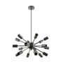 Zuma Line MANDI A8181-18-MBK Suspension lumineuse 18x40W/E27 IP20