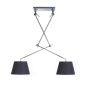 AZzardo ADAM AZ1842+AZ2586 Lampe de plafond 2x60W/E27 IP20