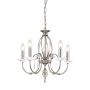 Elstead Lighting AEGEAN AG5-POL-NICKEL Lustre 5x60W/E14