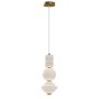 Elstead Lighting Bijou ALM-BIJOU-P3-GD Suspension lumineuse 1x20W/LED 3000K 1060lm IP20